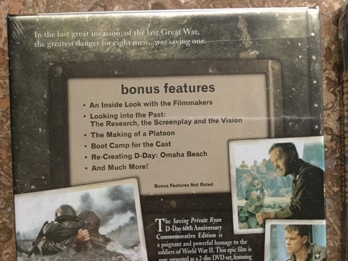 Saving Private Ryan D-Day 60th WW2 Lot of 3 DVD Documentary Brand New Sealed - Picture 4 of 9