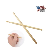 2 Drumstick Pencils Wooden Musical Drum HB Pencil Novelty Kids Gadget Gift