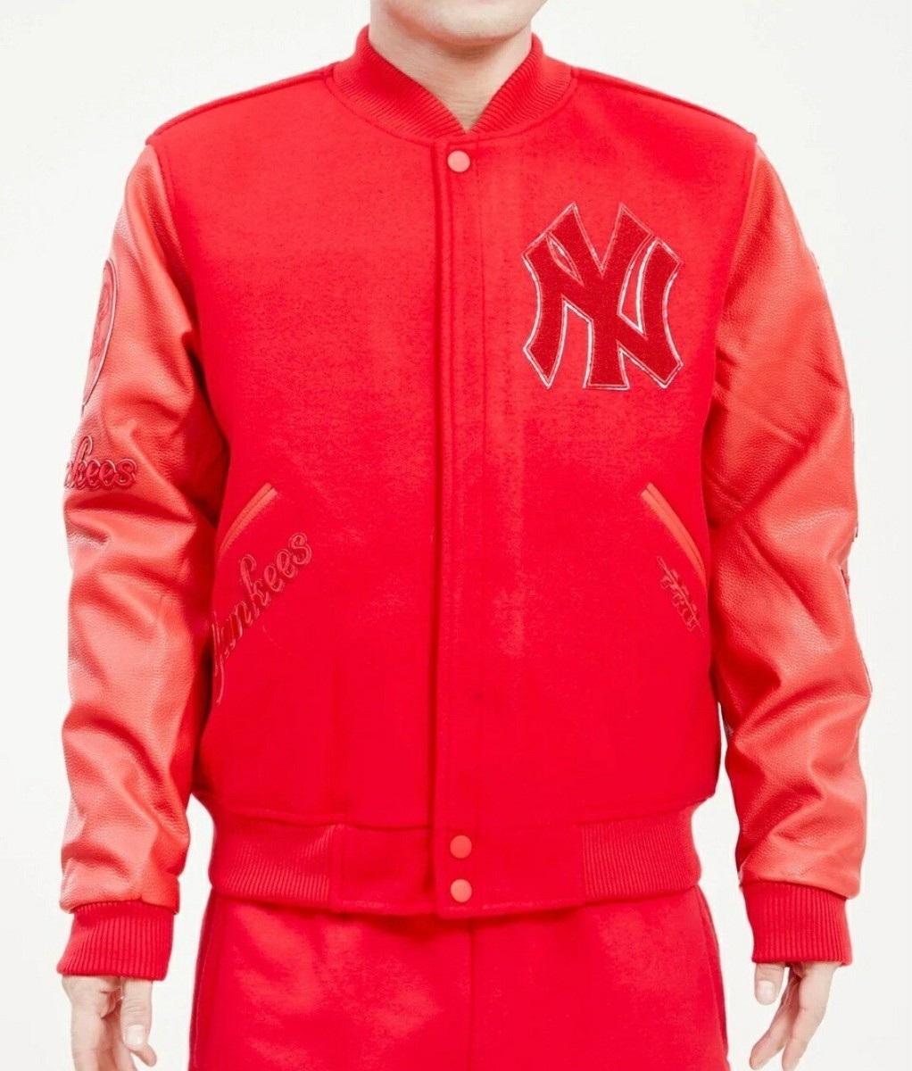 Pro Standard MLB New York Yankees Classic Triple Red Wool Pro Standard MLB New York Yankees Classic Triple Red Wool