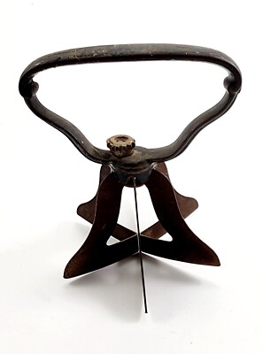 Antique Primitive Bell Shaped Metal Food Chopper Dough Cutter Vtg Kitchen Dicer