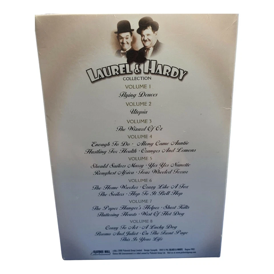 Laurel & Hardy Collection 8 DVD Box Set - Image 4 of 4