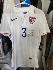 Signed Nike USA US Soccer USMNT 2014/2015 Home Jersey Omar Gonzalez #3 Size L