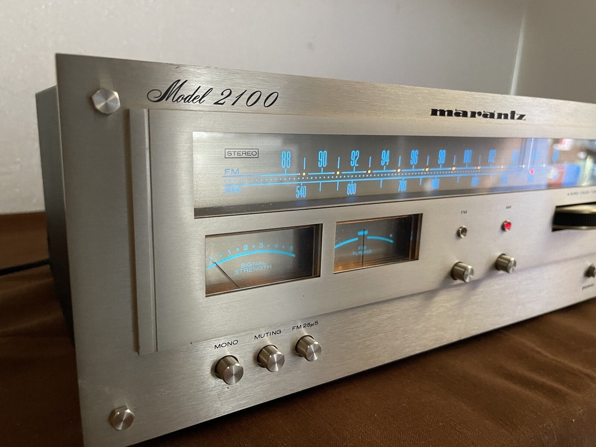 【通電OK】Marantz Model 2100 FM/AMステレオチューナー 通電OK】Marantz Model 2100 FM/AMステレオチューナー Marantz
