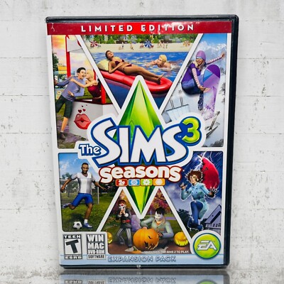 The Sims 3 Seasons Expansion Pack PC & MAC Computer Video Game Festival ...