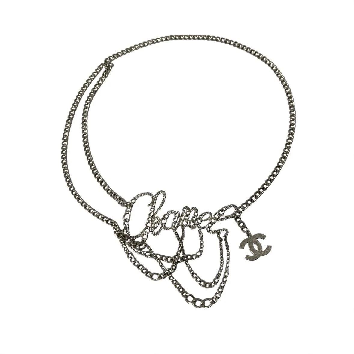 Chanel necklace hotsell belt