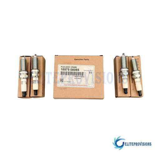 NEW Spark Plugs Fits Elantra Kona Santa Fe Sonata Tucson 1.6L 1887508085 - Picture 2 of 10