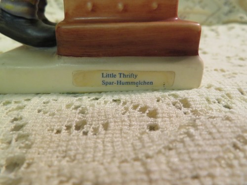 GOEBEL W. GERMANY LITTLE THRIFTY BANK WITH KEY 1975 #118 EXCELLENT CONDITION - Picture 3 of 4