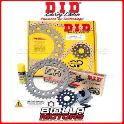 37A262 KIT KETTE KRONE RITZEL DID GP KAWASAKI ZX-10 R 2016- 1000CC