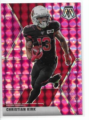 Christian Kirk PINK CAMO MOSAIC SP 2020 Panini Mosaic Arizona Cardinals