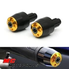 Gold Billet Storm Bar Ends For Yamaha YZF R1 R6 07 08 09 12 13 14 15 16 17