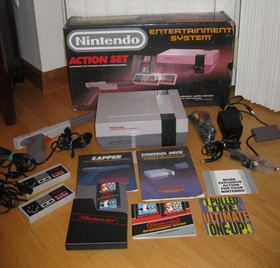 Juego de acci&oacute;n original Nintendo NES. CIB con The Super Mario/ Duck Hunt. &iexcl;PROBADO!