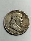 1951-D SILVER Franklin Half Dollar, 90% SILVER