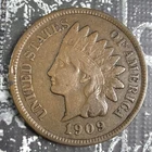 1909 Indian Head Cent Full  Liberty, See Photos, -IHC7
