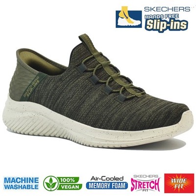 HERREN SKECHERS SLIP-INS ACH FIT FOAM FREIZEIT KOMFORT WANDERN WALKING SNEAKER SCHUHE