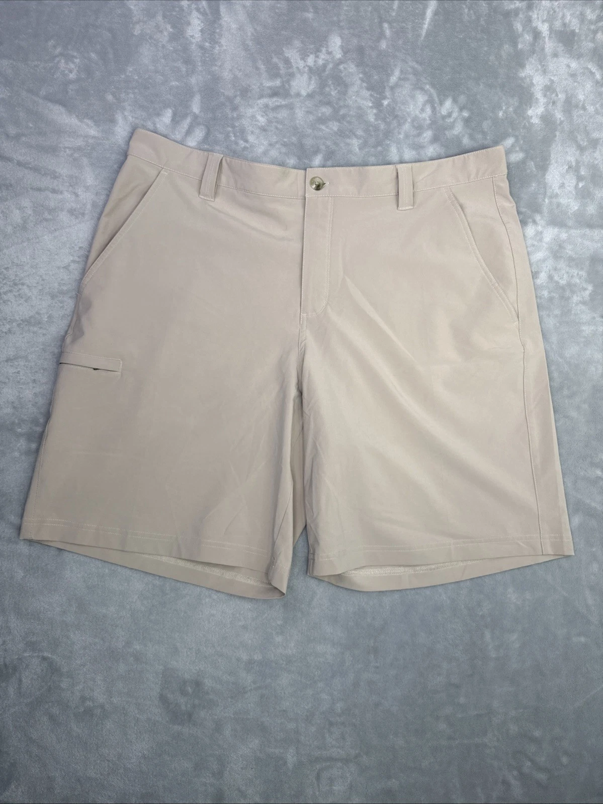Columbia PFG Performance Fishing Shorts Men’s Size 40W 10c Stretch Tan
