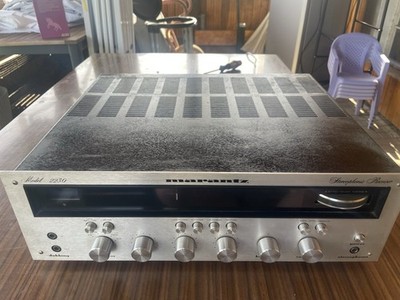 Marantz 2230 Stereo Receiver 2-Kanal analog Radio Phono AUX RCA Silber