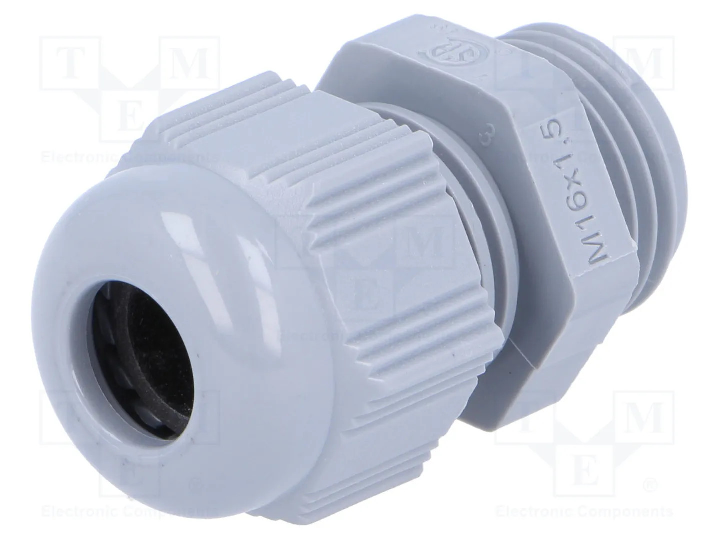 3 pcs HELU HT-M16-RAL7001-93924 Cable gland