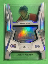 2021-22 SPx Finite Rookies Silver Spectrum #F-26 Jesse Ylonen RC 59/75