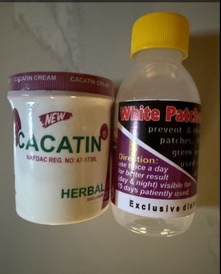 White Patches Remover / White Dots Oil Serum + Cacatin Cream