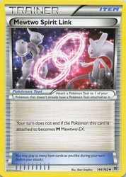 Mewtwo Spirit Link 144/162 XY BREAKthrough Uncommon Trainer Card