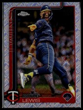 2025 Topps Chrome Logofractor Edition #254 Royce Lewis