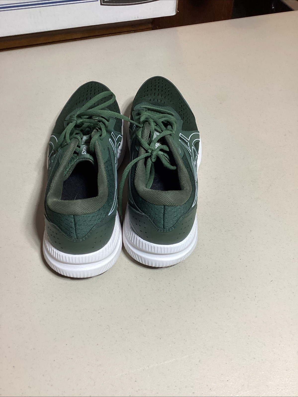 ASICS Men's Gel Contend 8 Sneakers Size 11, Rain Forest/White thumbnail 7