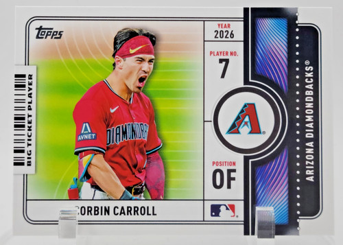 2026 Topps Series 1 Corbin Carroll Base (RAW)
