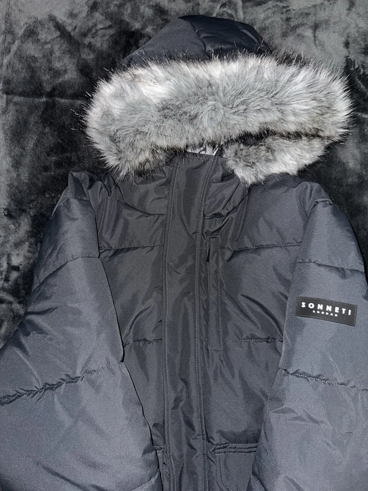 Sonneti Men's Labeth Hooded Parka Jacket Size Medium image 2