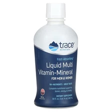 2 X Trace Minerals �, Liquid Multi, Vitamin-Mineral, For Men & Women, Berry, 30