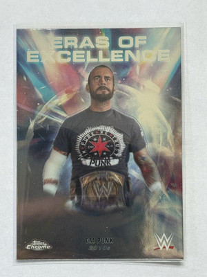 2026 Topps Chrome WWE - Eras of Excellence CM Punk