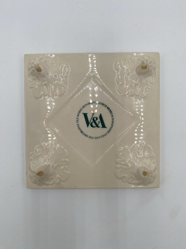 Tile 6" Ironbridge Floral Ceramic Gorge Museum Shropshire England - Picture 2 of 2