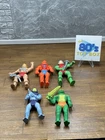Masters of the Universe Vintage Eraser Figures Beast Man Skeletor Heman Merman