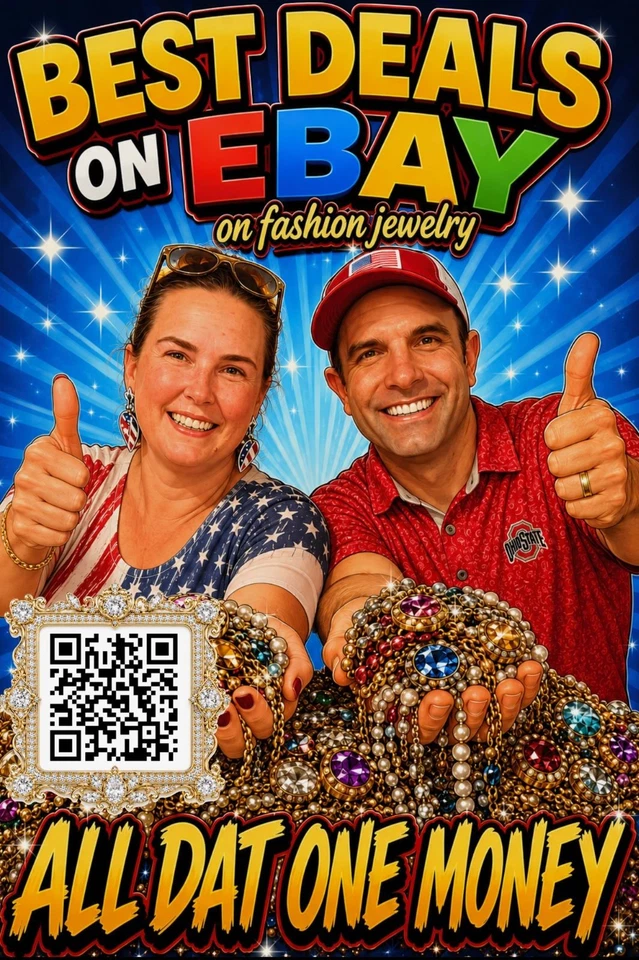 BEST DEALS ON EBAY ON FASHION JEWELRY WITH CHRIS AND MARNIE!! REAL AUCTION!