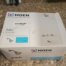Moen Adler 82403EP Chrome 3 Handle Valve Tub/Shower Faucet