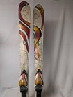 K2 Burnin Luv Skis w Marker Bindings Size 156 Cm Color Red Used