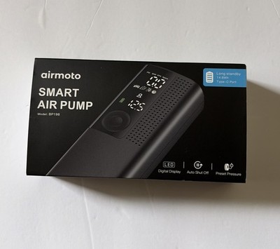 AIRMOTO Smart Air Pump Model BP198 Rechargeable  Micro Compressor NEW