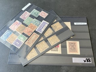 Kolumbien Briefmarken Sammlung 3 Steckkarten 19./20. Jhd. x88