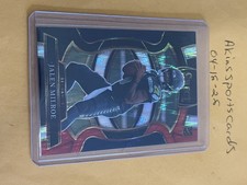 2025 Panini Select - Concourse Jalen Milroe #14 Black & Red Shock Prizm (RC)