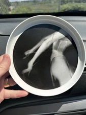 Michael And Rigo Weems Mid Century Modern MCM Naked X-Ray Plate Palm Springs