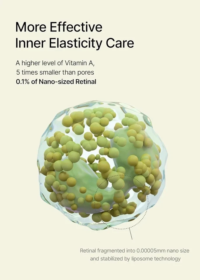 2er Pack - Hochleistungs Retinal Shot Booster - Straffende Vita-A Augencreme - Bild 3 von 4