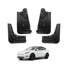 BASENOR Upgraded Tesla Model Y Mud Flaps Splash Guards Vehicle Sediment Prote...