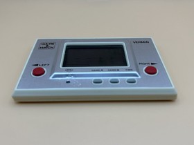 Nintendo Game & Watch Green VERMIN MT-03 Silver Series 1980 With Box