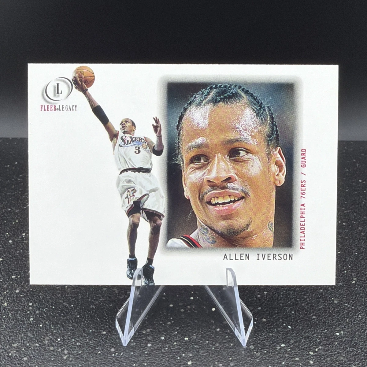 Fleer Allen Iverson Basketball 2000-01 Season Sports Trading Cards