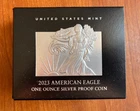 2023-American Silver Eagle Coin in Box, includes COA