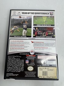MADDEN NFL 2006 06 FOOTBALL GAME CUBE Nintendo GAMECUBE GAME DISC & CASE NES HQ