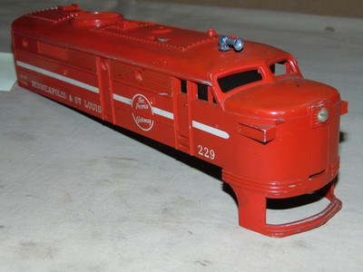 LIONEL O  229 MINNEAPOLIS & ST LOUIS ALCO SHELL ONLY    - GOOD APRON     #129