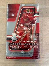 2001-02 01/02 Upper Deck MVP Hockey NHL Hobby Factory Sealed Box