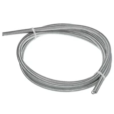 Spring Tube Bender Steel 2500mm 98.42 Inch Long for 16mm 0.63 Inch Copper Pipe