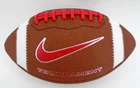 Nike Tournament Football Official Size Football Brown/University Red/Silver