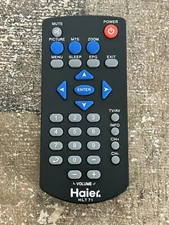 Haier HLT71 OEM Remote Control For 7” Digital LCD TV Tested